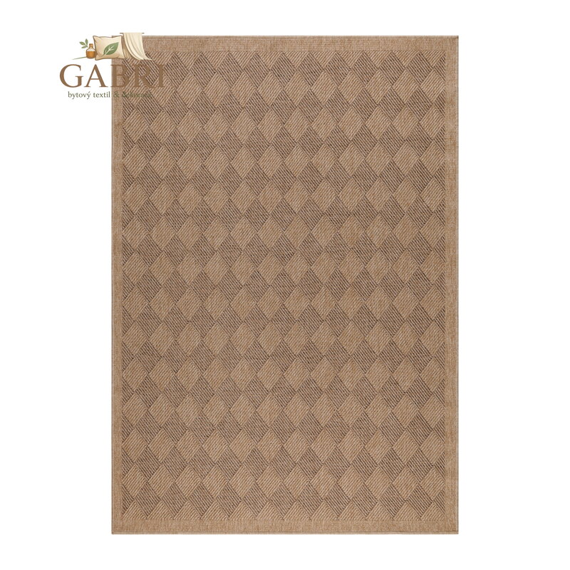 Kusový koberec Dhaka 8713 Black