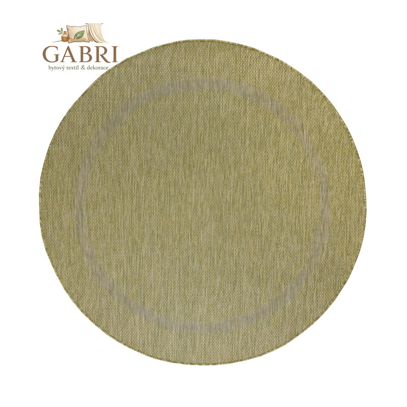 Kusový koberec Relax 4311 Green kruh