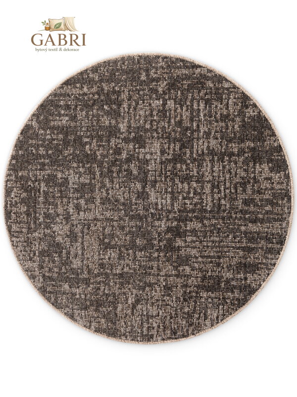 Kusový koberec Brilliance Prisma 106312 Beige z kolekce Elle kruh