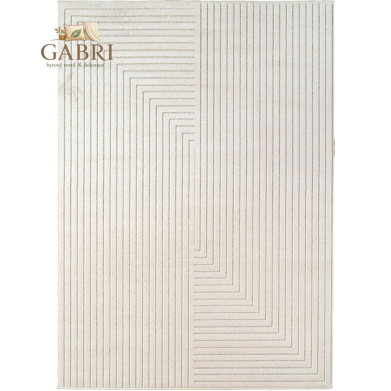 Kusový koberec Nova 1202 cream - na ven i na doma