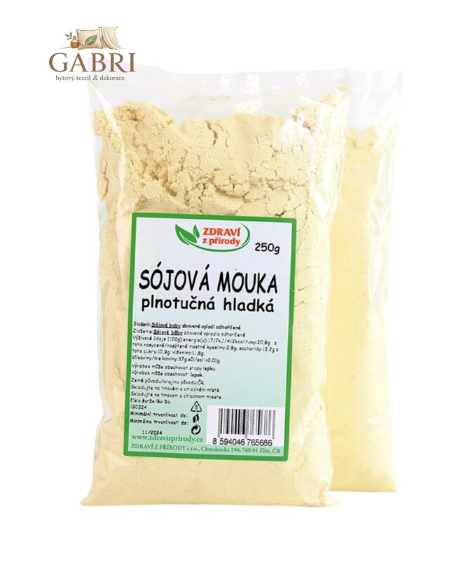 Mouka sojová hladká plnotučná 250g ZP 1032