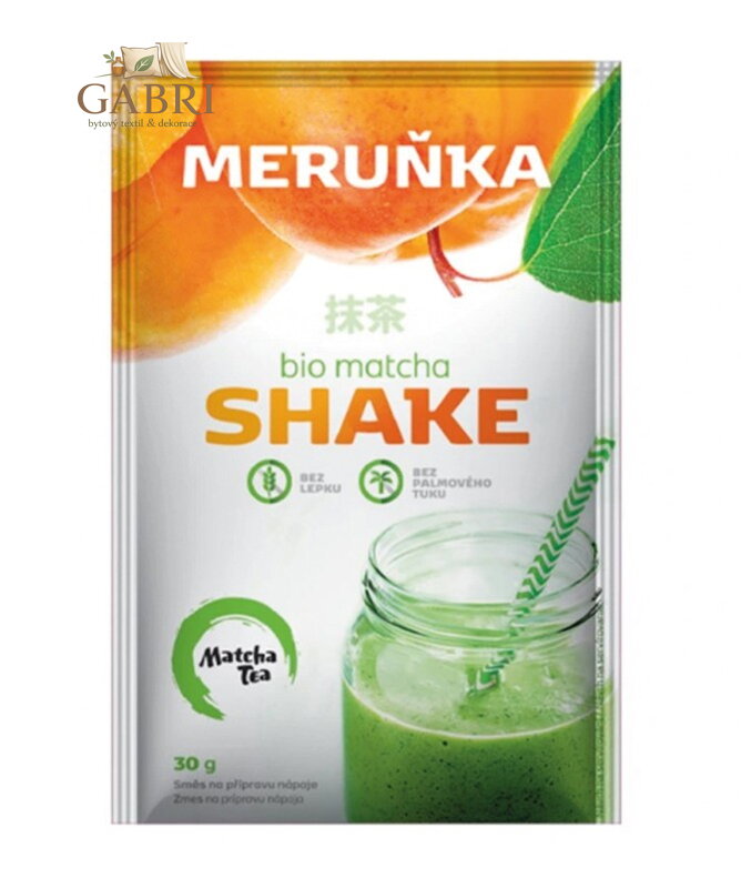 Shake matcha meruňka BIO 30g Amylon bez lepku 198