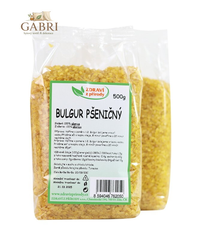 Bulgur pšeničný hrubý 500g ZP 2912