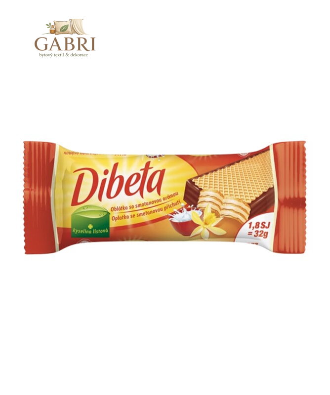 Dibeta oplatka smetanová 32g Pečivárně 3246