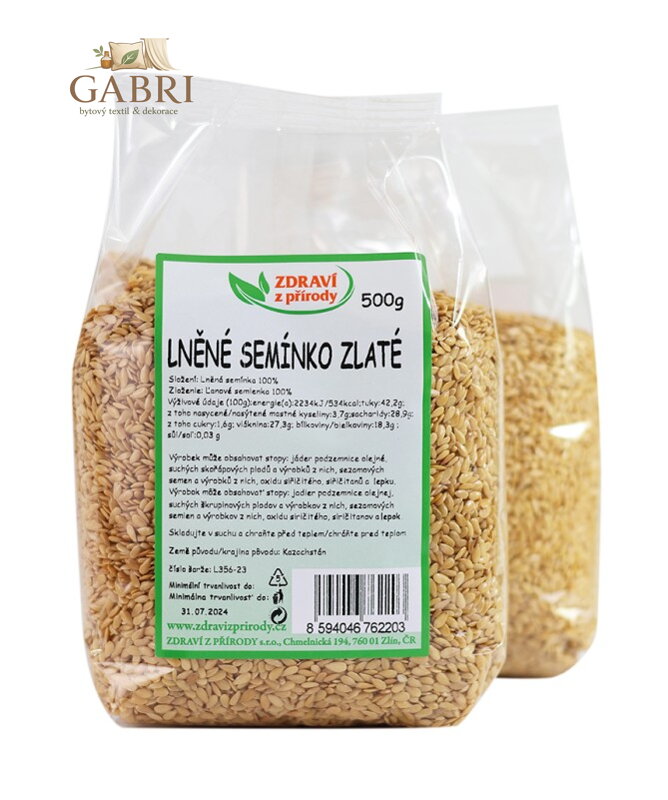 Len zlatý  500g ZP 120
