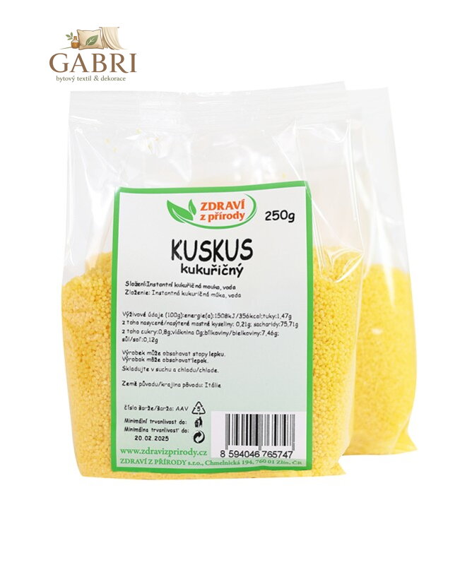 Kuskus kukuřičný 250g ZP 2