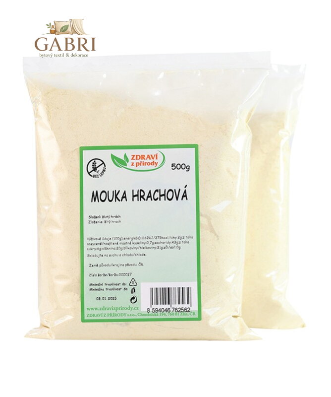 Mouka hrachová žlutá 500g ZP bez lepku 2968