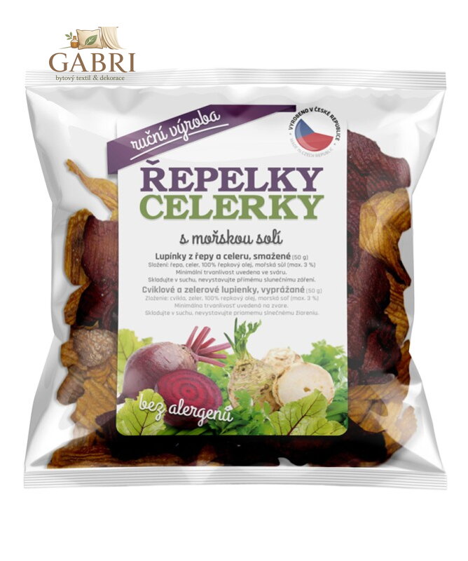 Řepelky celerky 50g Čišecká bez lepku 1063
