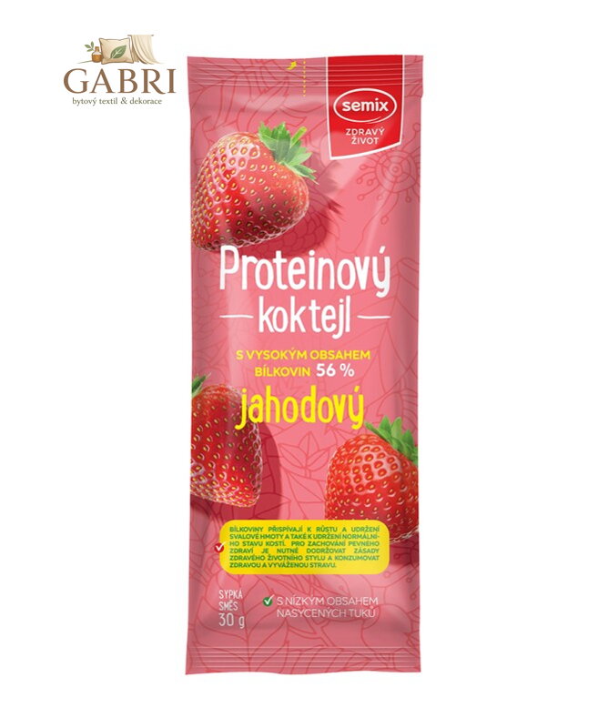 Proteinový koktejl JAHODA 30g Semix 2521