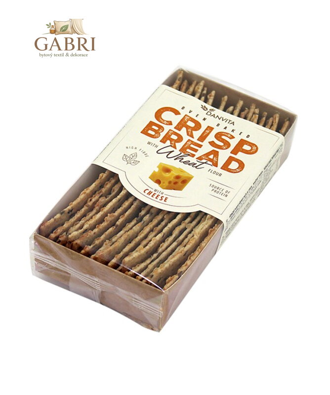 Pšeničný křehký chléb se sýrem 130g Danvita 288