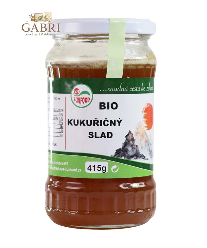 Slad kukuřičný slad 44 BIO 415g Sunfood 4863