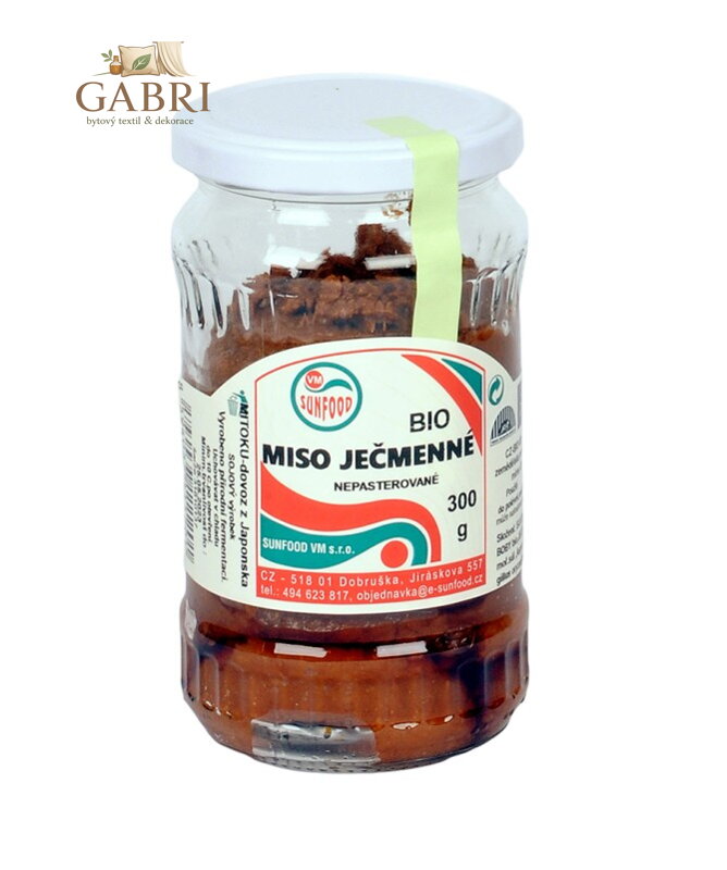 Miso ječmenné BIO 300g Sunfood 4834