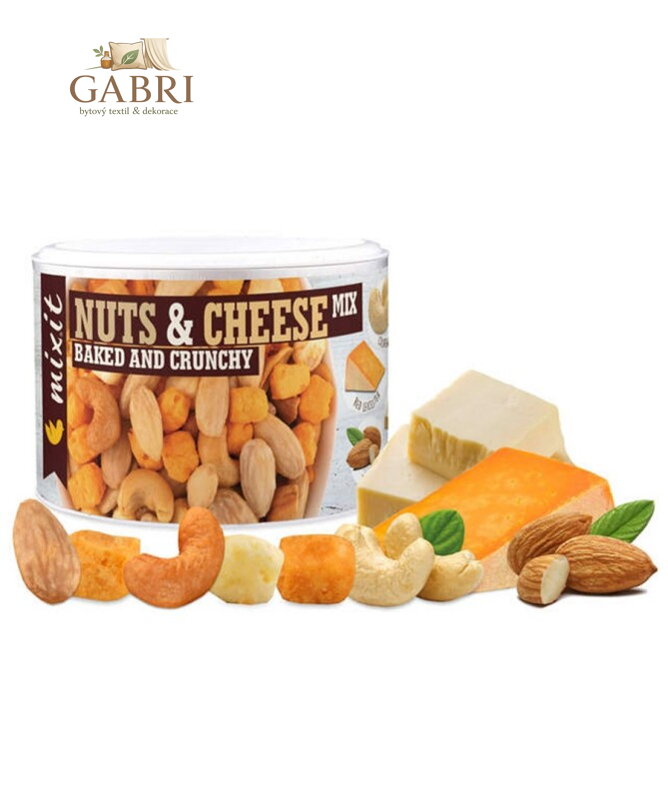 Mixit Mix pražených ořechů a křupavých sýrů 120g 4937