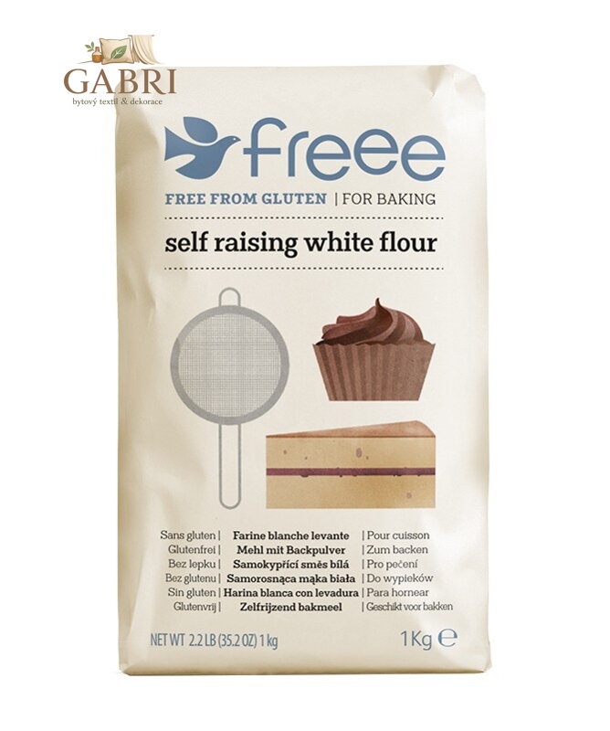 Samokypřící směs bílá 1kg Doves farm bez lepku 5299