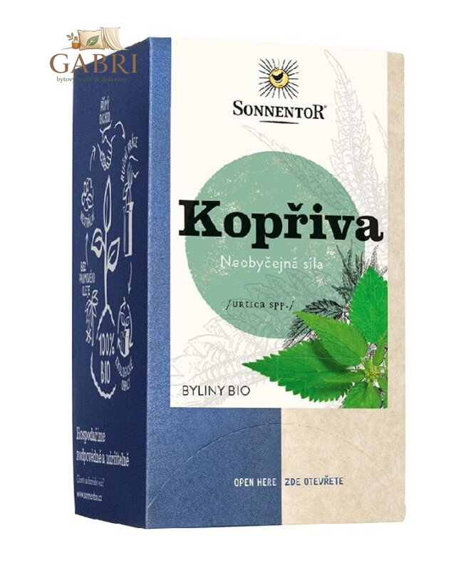 Kopřiva BIO 18x1g Sonnentor 5397