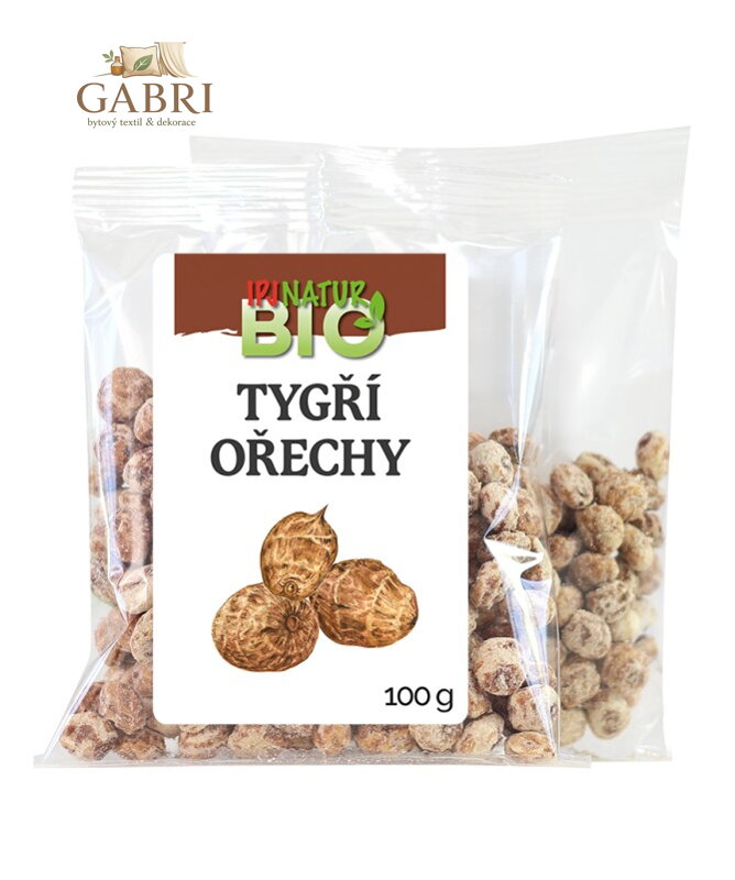 Tygří ořechy loupané BIO 100g IPJ NATUR 5555