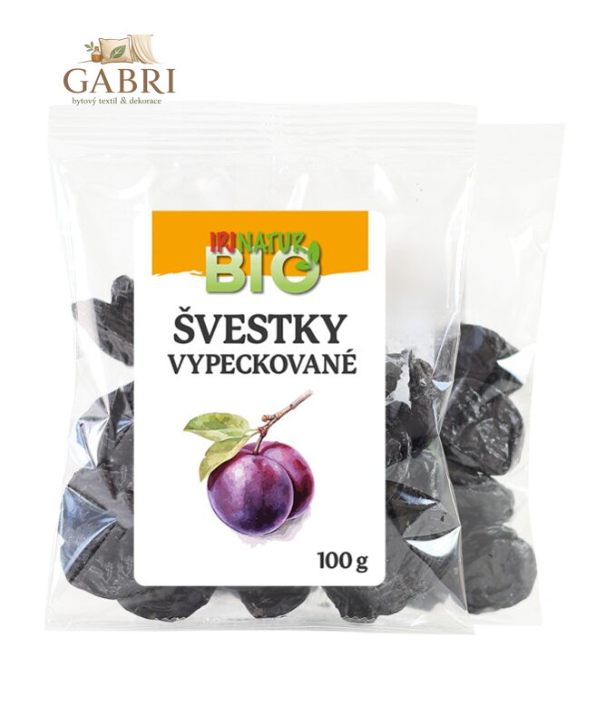 Švestky vypeckované BIO 100g IPJ NATUR 5554