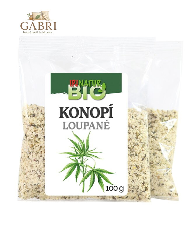 Konopí loupané BIO 100g IPJ NATUR 5535
