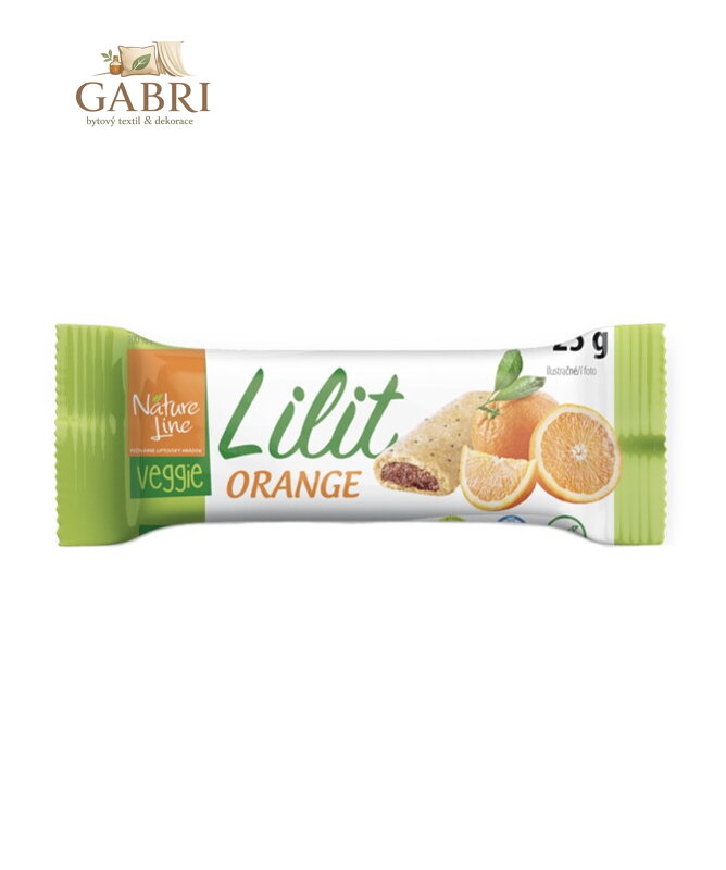 Lilit sušenka pomeranč 25g Pečivárně bez lepku  5629