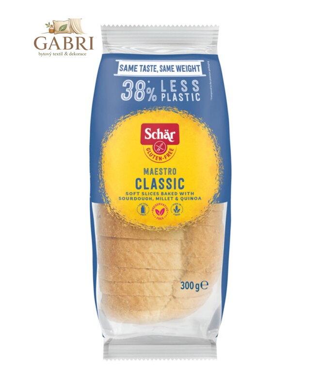 Maestro Classic chléb světlý 300g Schar bez lepku 3027