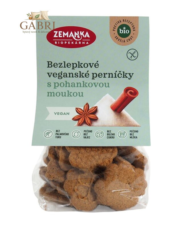 Perníčky veganské BIO 100g Zemanka bez lepku 5668