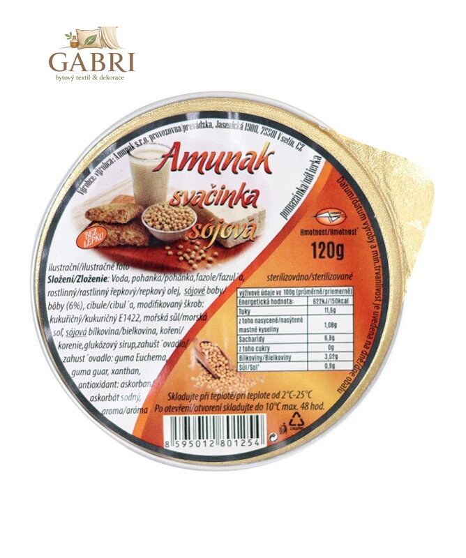 Svačinka sójová 120g Amunak bez lepku 5782