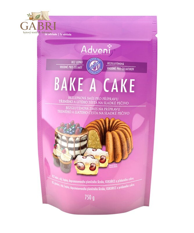 Směs na BAKE a CAKE 750g Adveni bez lepku 5892