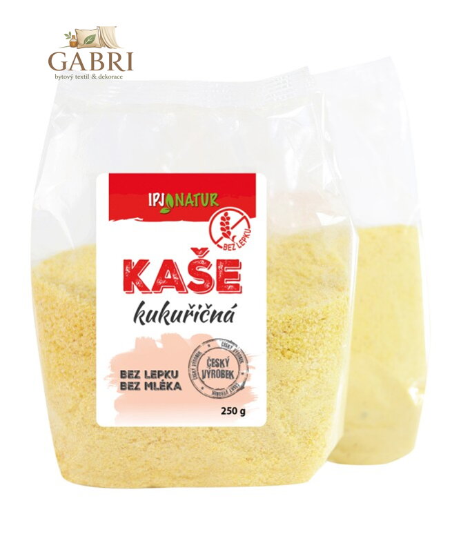 Kaše kukuřičná natural 250g IPJ NATUR bez lepku 5978