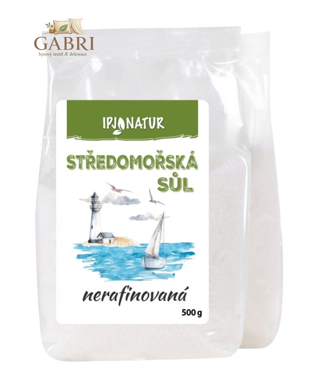 Sůl mořská nerafinovaná  500g IPJ NATUR 4904