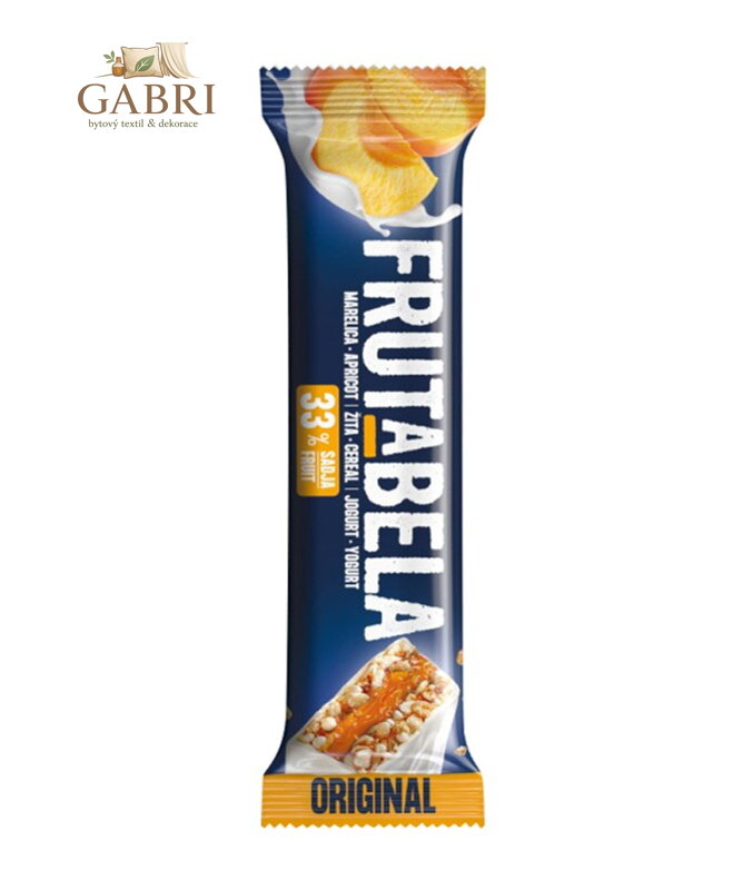 Frutabela original meruňka v jogurtu 30g Fructal 2715