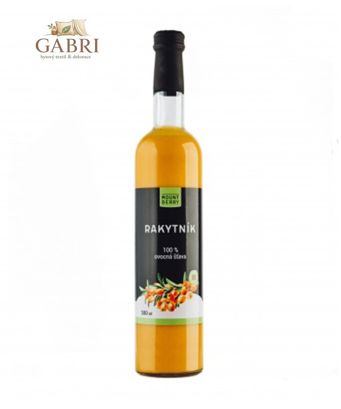 Šťáva rakytníková 100% BIO premium 500ml Wellberry 1731