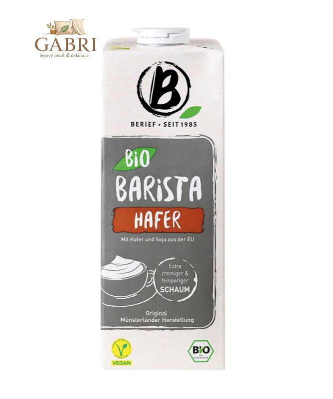 Nápoj ovesný barista BIO 1l Berief  6132
