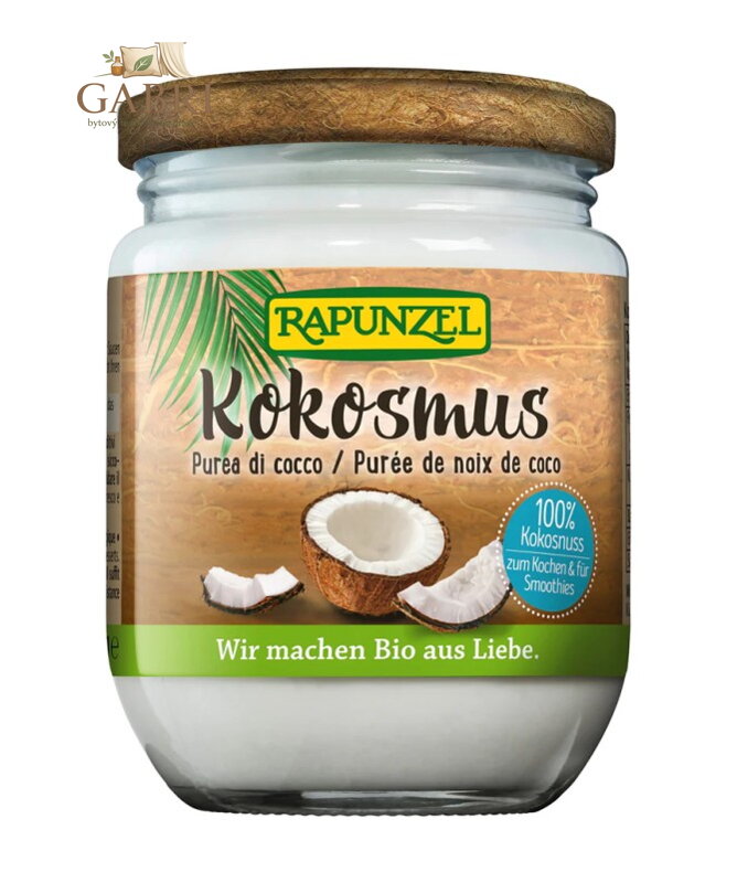 Pasta kokosová 100% BIO 215g Rapunzel 6181