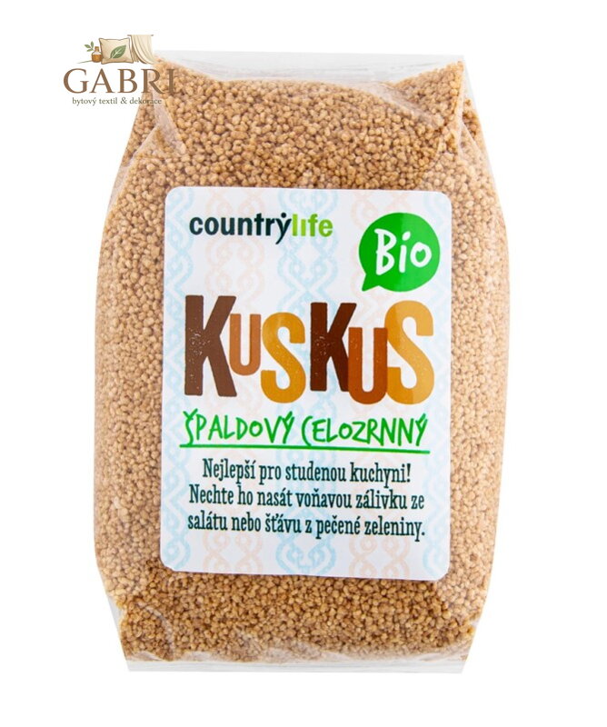 Kuskus špaldový celozrnný BIO 500g CL 6230