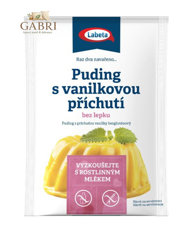 Puding vanilkový 40g Labeta bez lepku 550