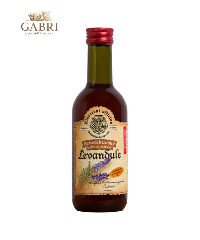 Benediktinský extrakt LEVANDULE 290g 464