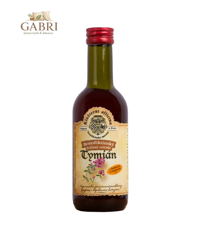 Benediktinský extrakt TYMIÁN 290g 481