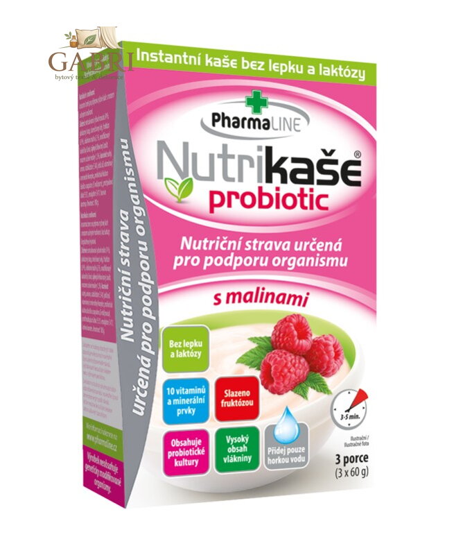 Nutrikaše malina 3x60g Mogador bez lepku 1454