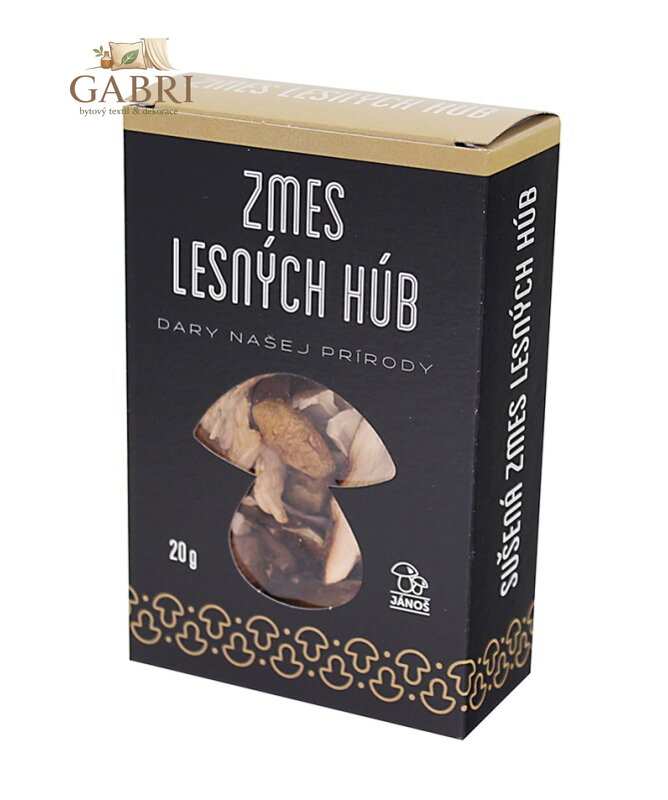 Suš. hřiby-směs lesních 20g Jánoš 2338