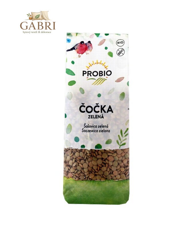 Čočka zelená BIO 500g Probio bez lepku  2581