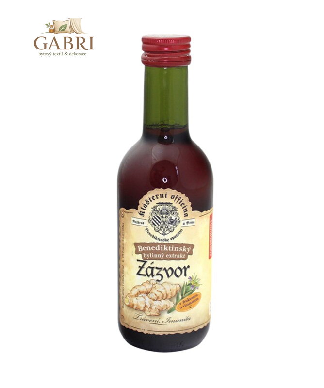 Benediktinský extrakt ZÁZVOR 290g 483