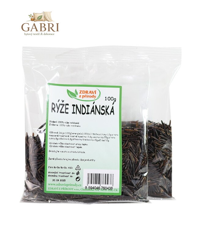 Rýže indiánská 100g ZP 1456