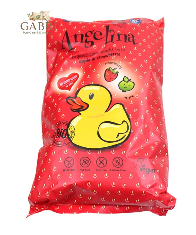 Angelina jablko  jahoda BIO 4x15g McLLOYDS bez lepku 37