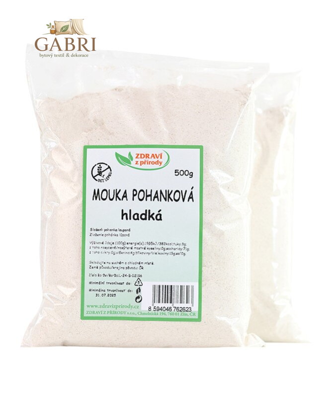 Mouka pohanková hladká 500g ZP bez lepku 2972
