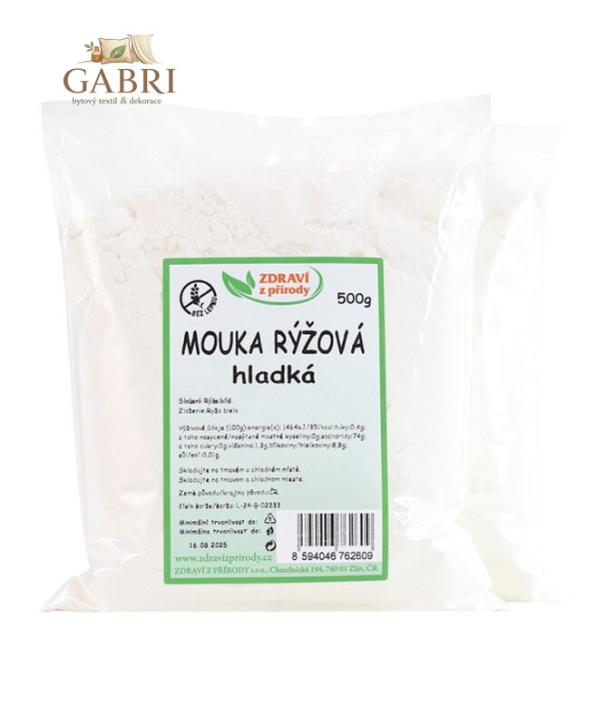 Mouka rýžová hladká 500g ZP bez lepku 2963