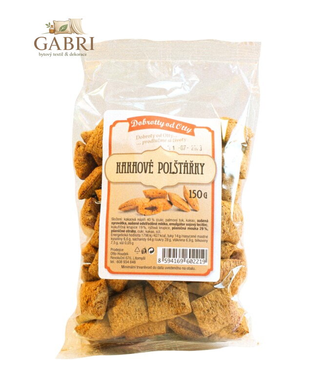 Polštářky kakaové 150g Dobrotty 1933