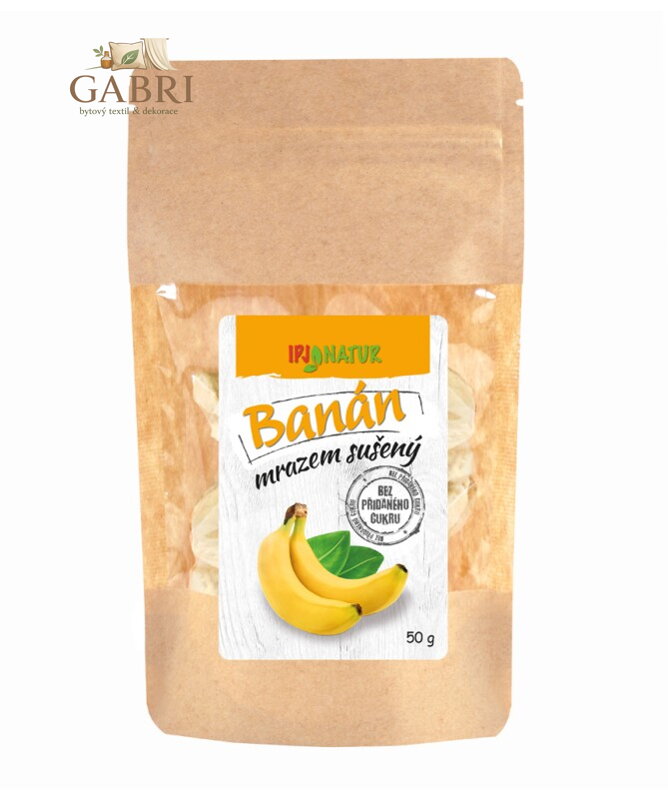Banán mrazem sušený 50g IPJ NATUR 913