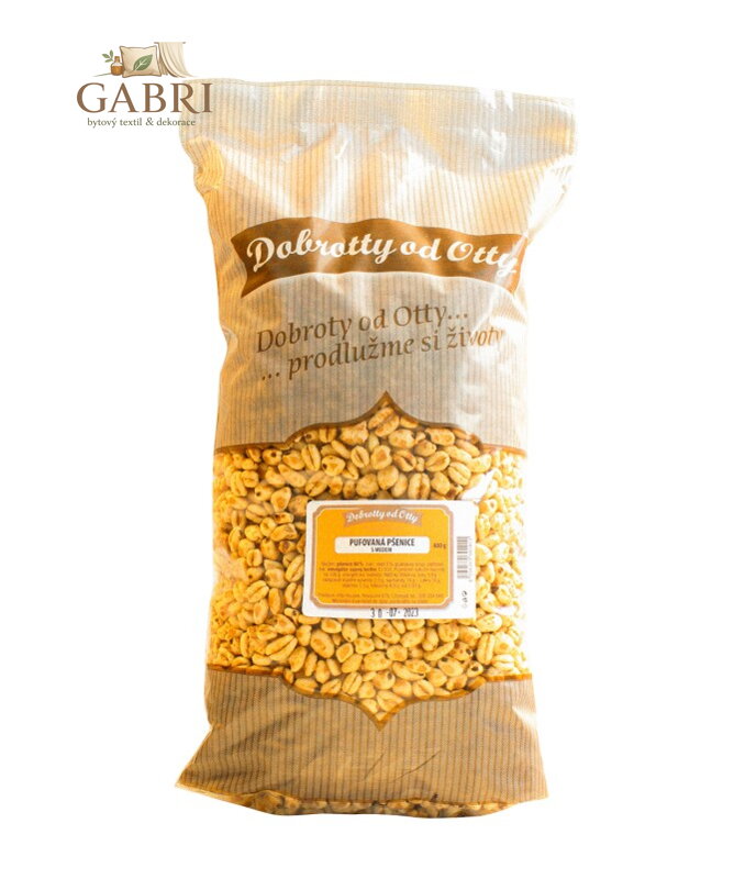 Pufovaná pšenice s medem 400g Dobrotty 1925