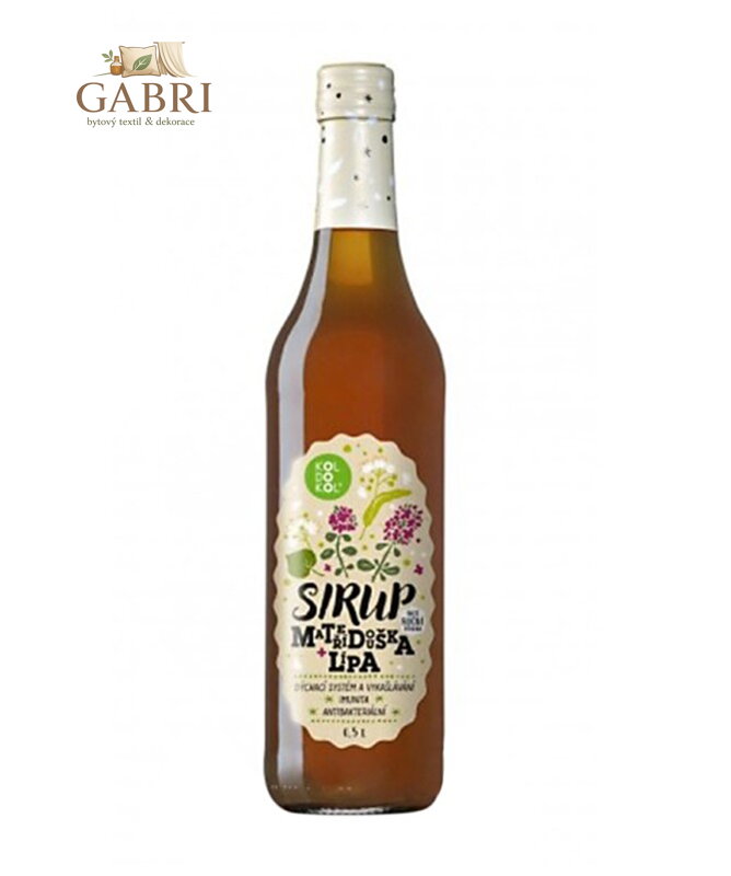 Sirup mateřídouška a lípa 500ml Koldokol 513