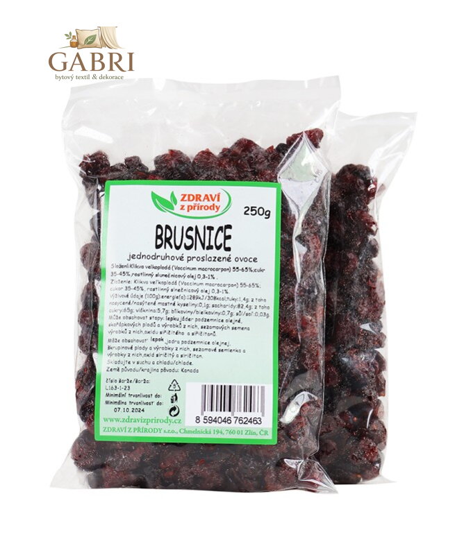 Brusnice  250g ZP 2258